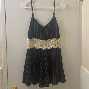 Pinstripe Romper